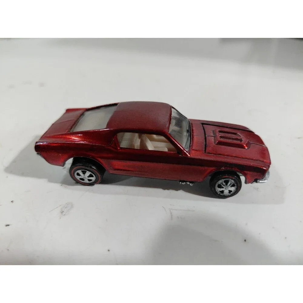 Hot Wheels 1:64 DieCast Red Line 1968 USA Custom Ford Mustang Muscle Car Repaint